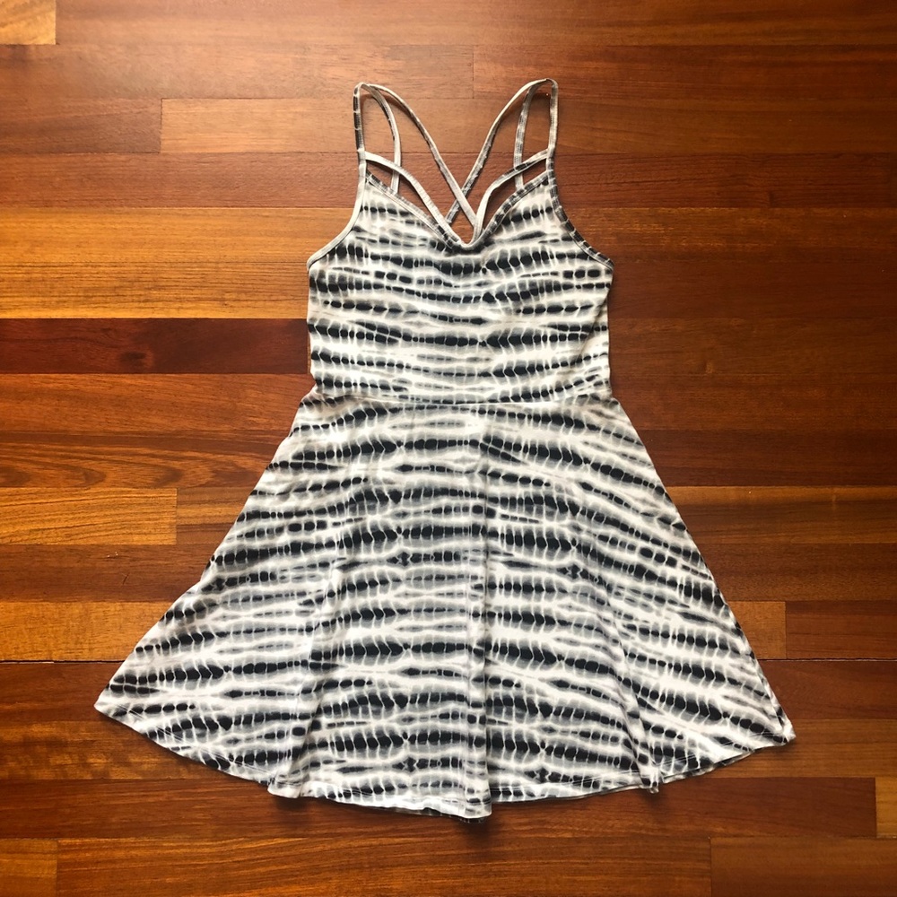 Victoria’s Secret PINK Tie Dye Sun Dress Gray
